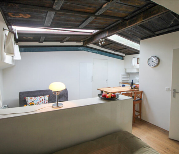 Van Gogh Studio houseboat rental Amsterdam
